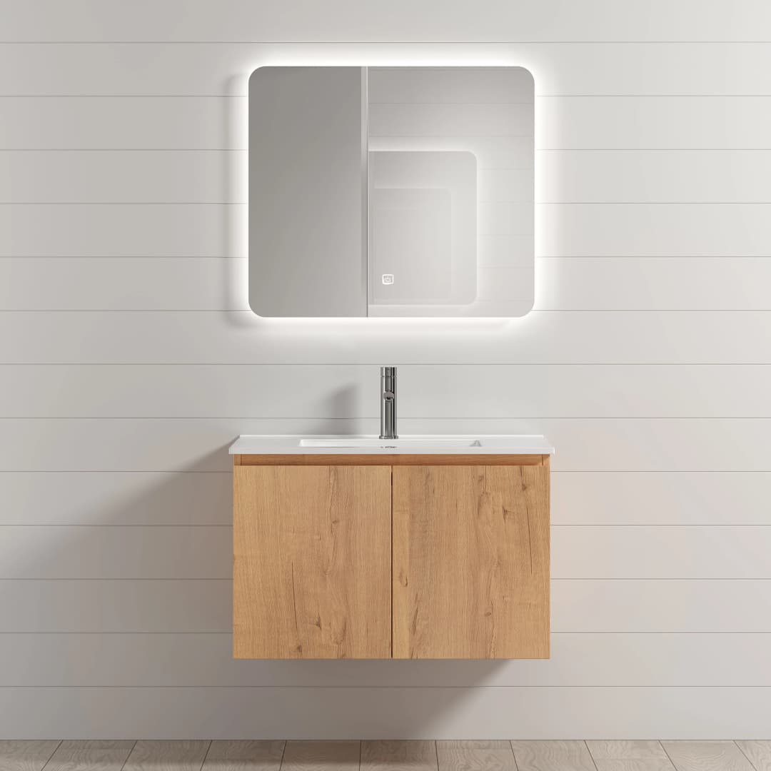 Mueble de Baño Nepal-N 2 Puertas Teka con Lavamanos 810x465x500 mm