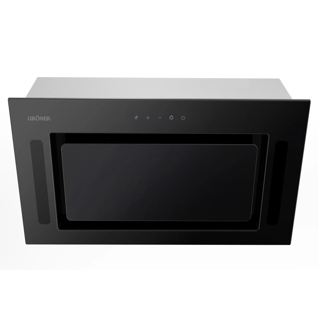 Campana Fija 52 cm Black Glass QCHK52BG