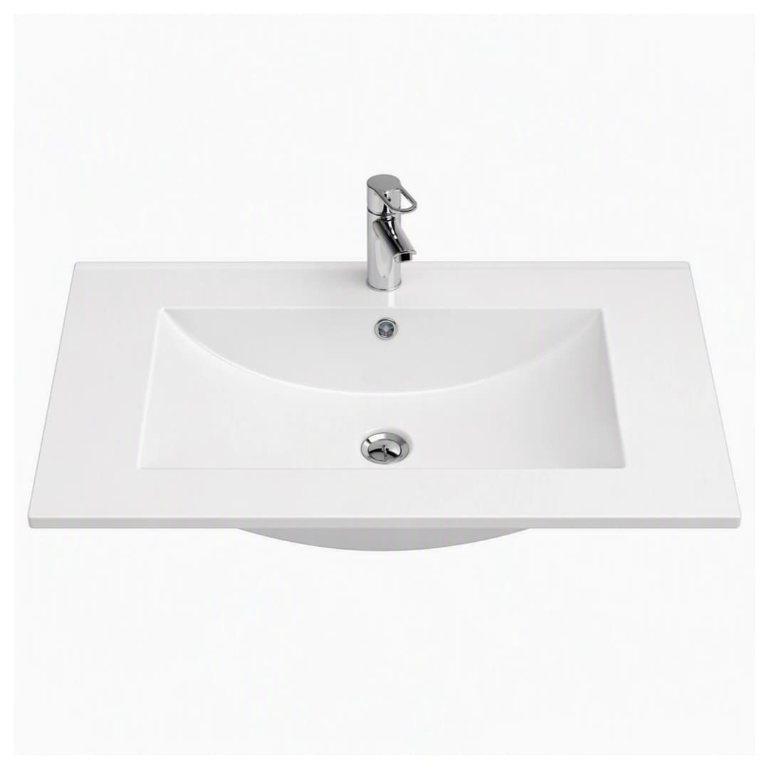 Cubierta Lavamanos Queen Blanca 810x200x465 mm