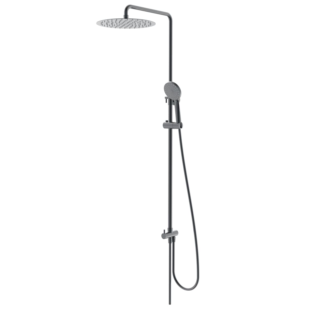 Columna Ducha Klipen Basic-N 30 cm Gun Grey