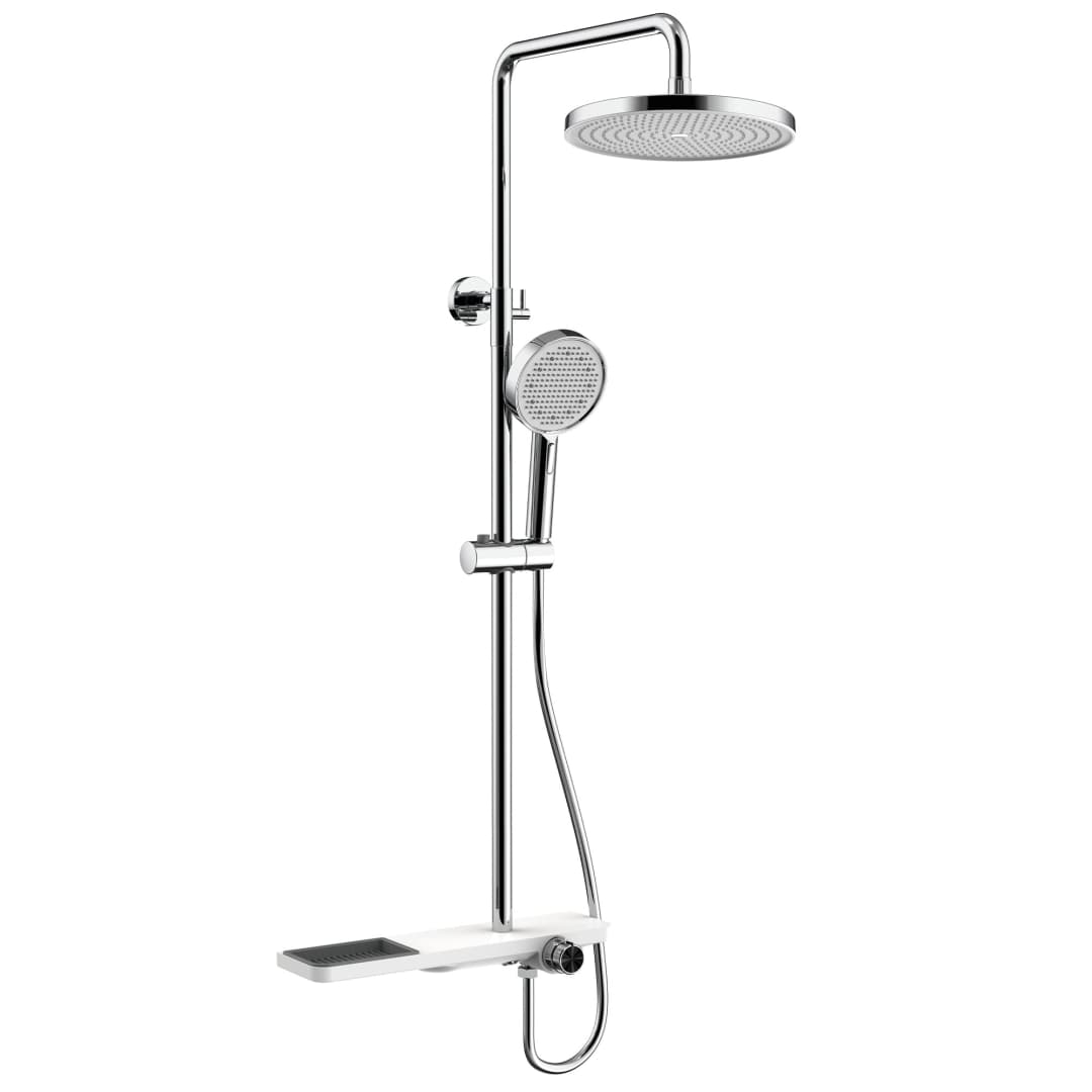 Columna Ducha Valenza 25 cm Cromo