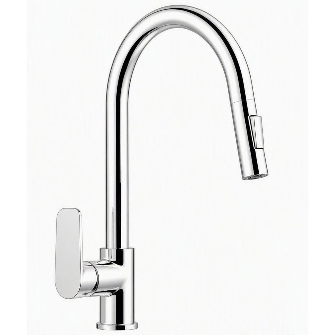 Grifería Cocina Urban Caño Extraíble 2 Jet Cromo