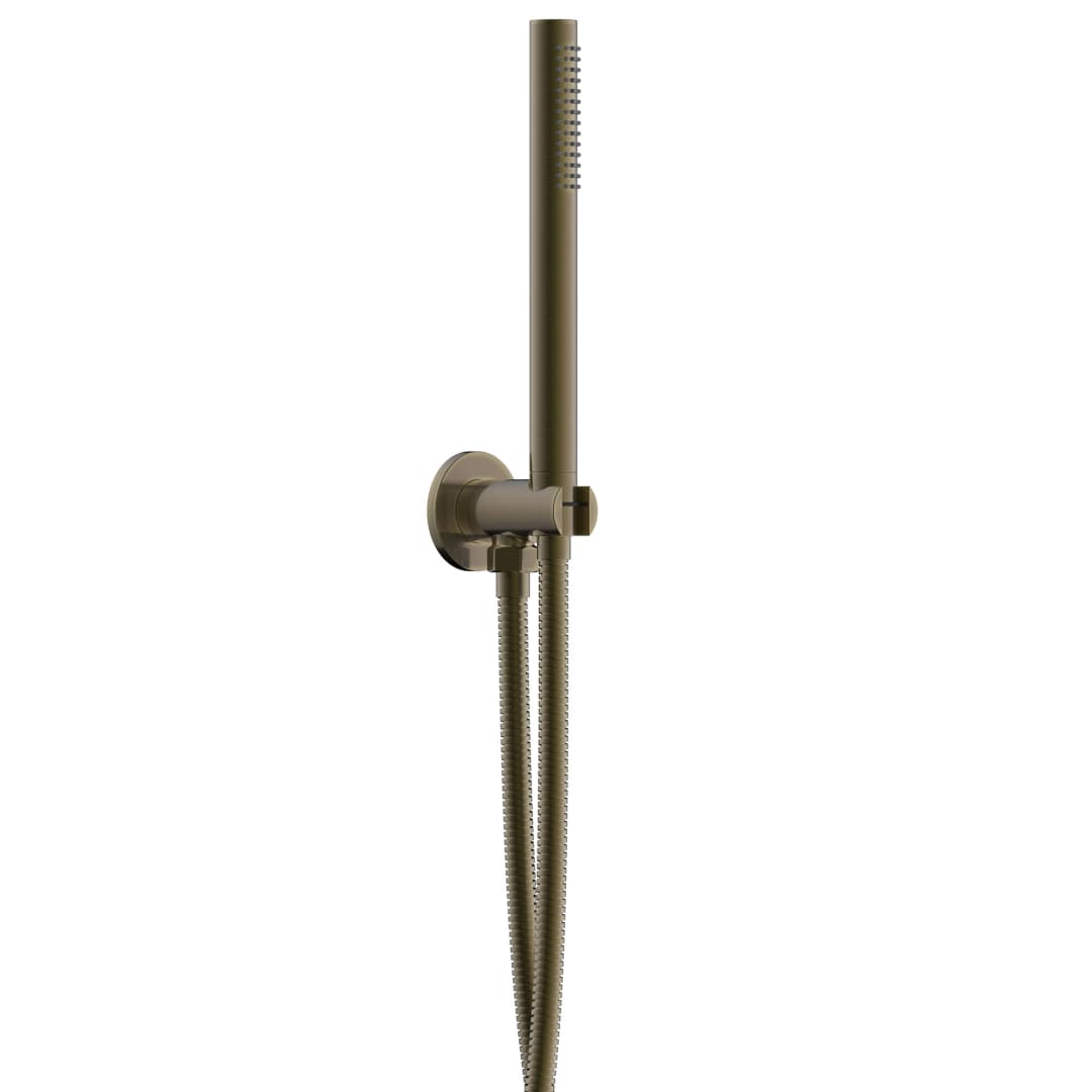 Set Soporte Ducha Colors Antique Bronze