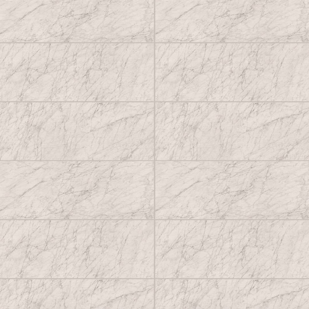 Ceramica Carrara Icon Cesellato Blanco Mate 45x120 cm