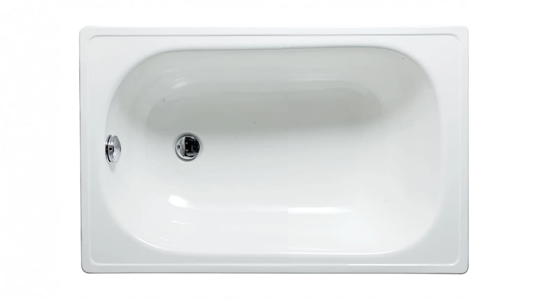 Tina Single Ultra Antideslizante 110x70x36 cm Acero Esmaltado