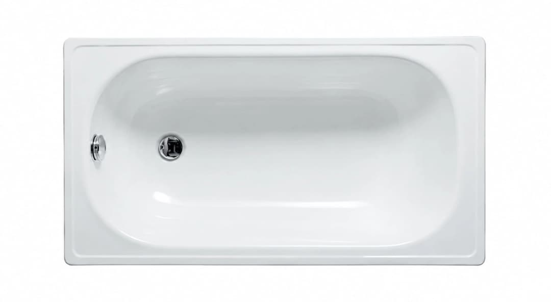 Tina Single Ultra Antideslizante 130x70x36 cm Acero Esmaltado