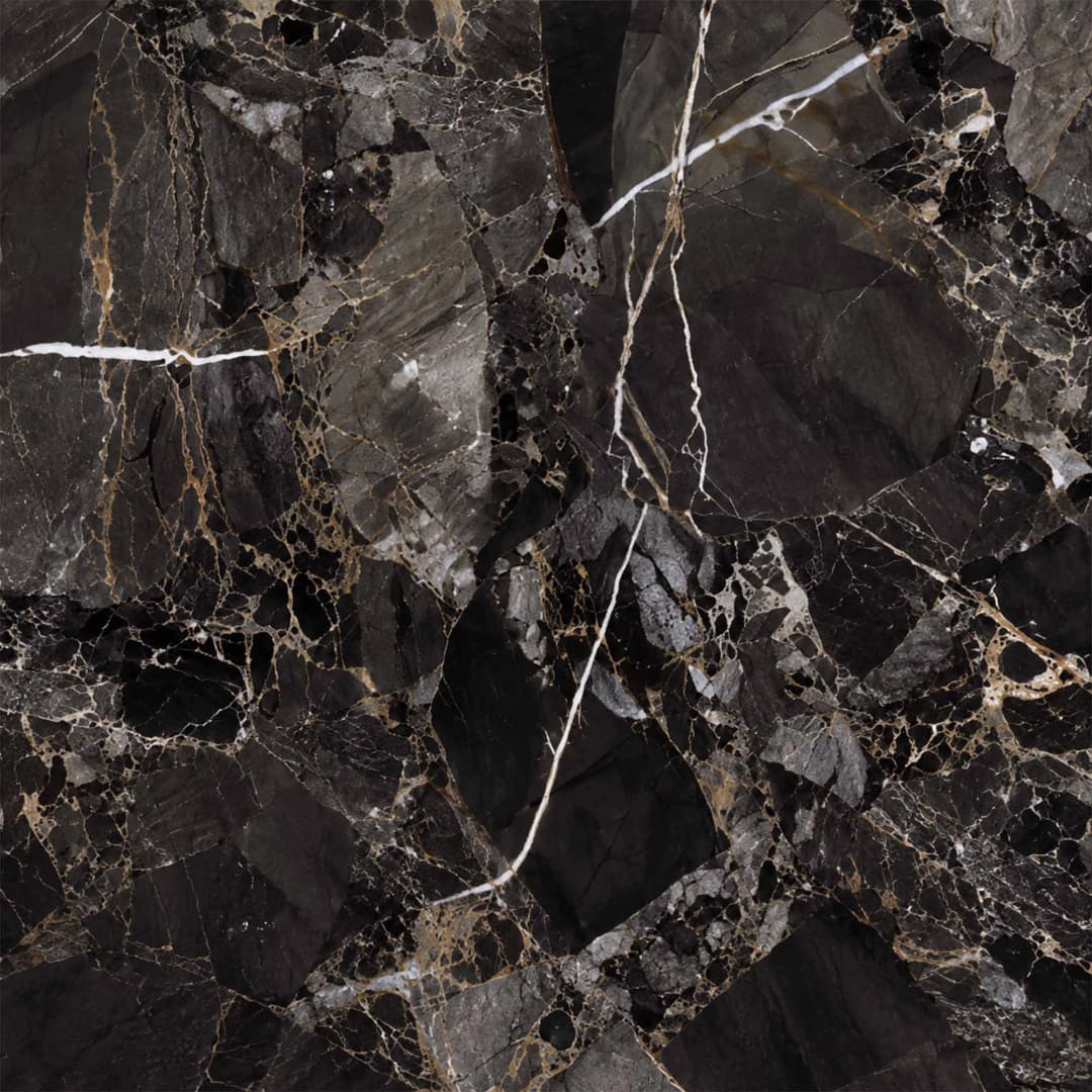 Porcelanato Zafira Negro Pulido 60x60 cm