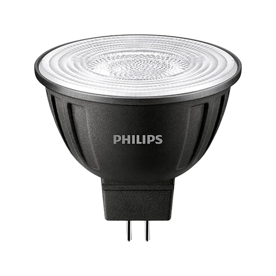 AMPOLLETA MR16 PHILIPS 36° 6.5W LUZ CÁLIDA (2700K) DIMEABLE NEGRA (929003072208)