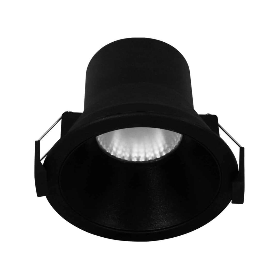DOWNLIGHT LED STUDIO SLIM 10W LUZ CÁLIDA (3000K) A FRÍA (6500K) NEGRO