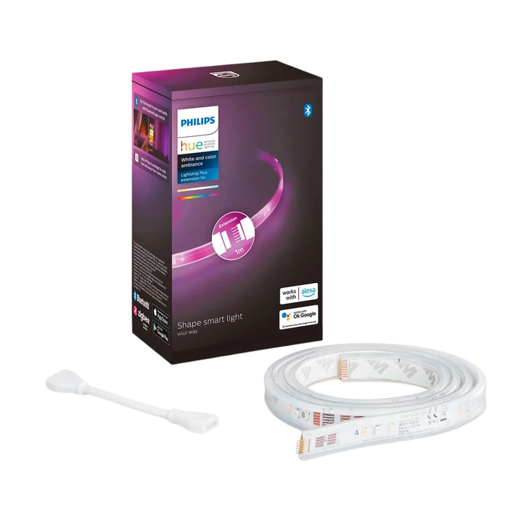 EXTENSIÓN CINTA PHILIPS HUE 16 MILLONES DE COLORES (CON BLUETOOTH) BLANCA (929002269201)