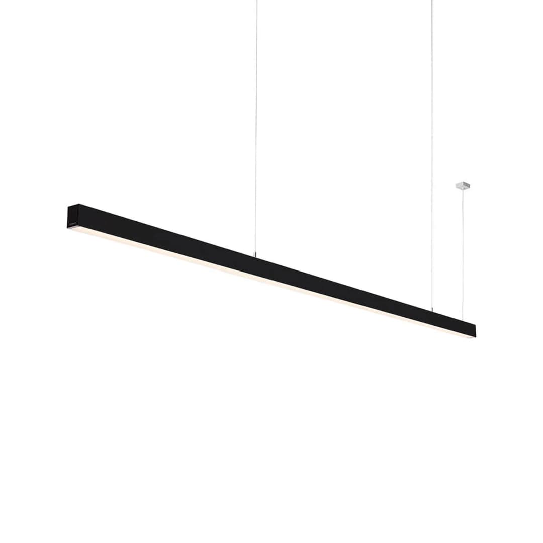 LÁMPARA COLGANTE O SOBREPUESTA LED STUDIO 45W LUZ NEUTRA (4000K) UGR19 NEGRA