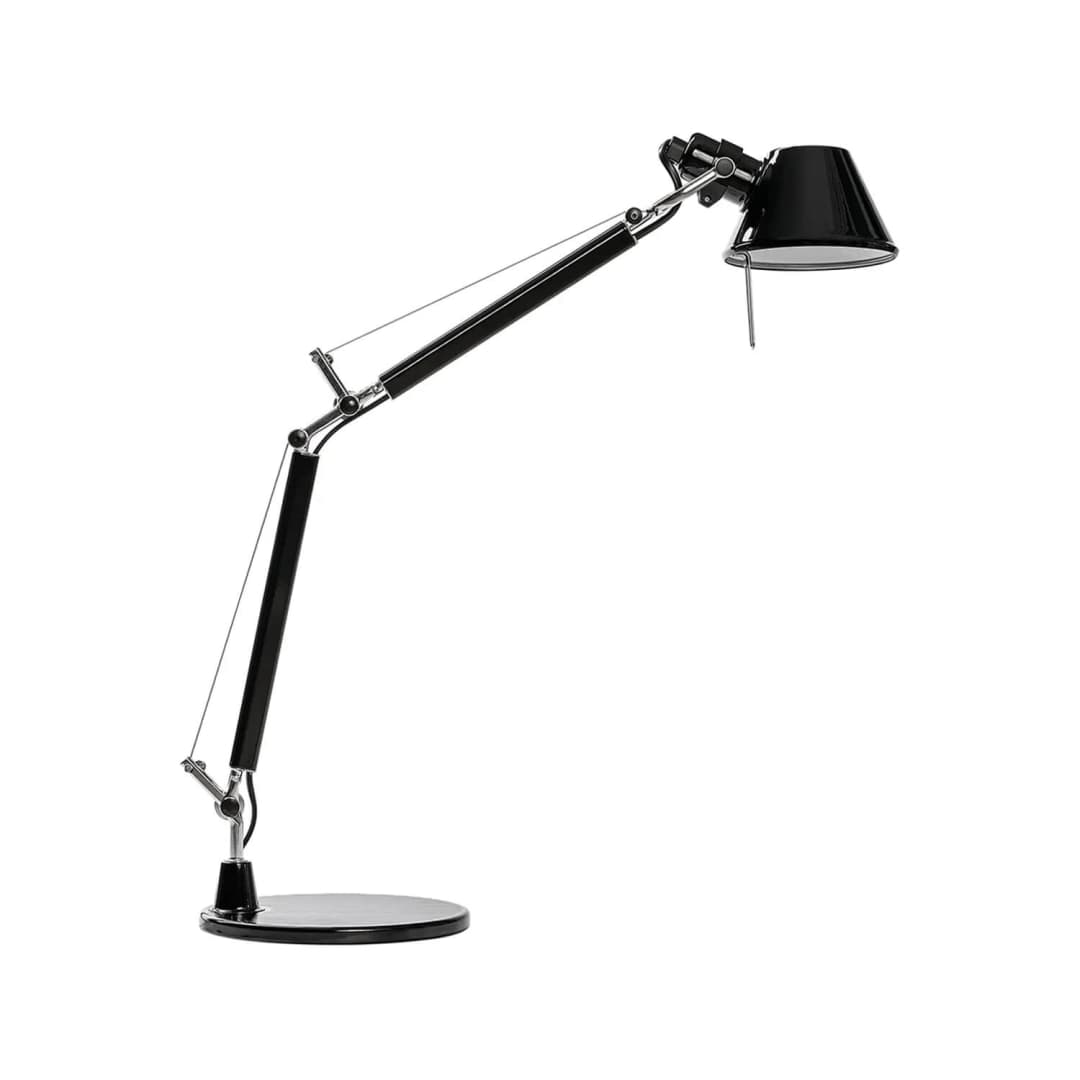 LÁMPARA DE MESA / ESCRITORIO LED STUDIO GALILEO NEGRA