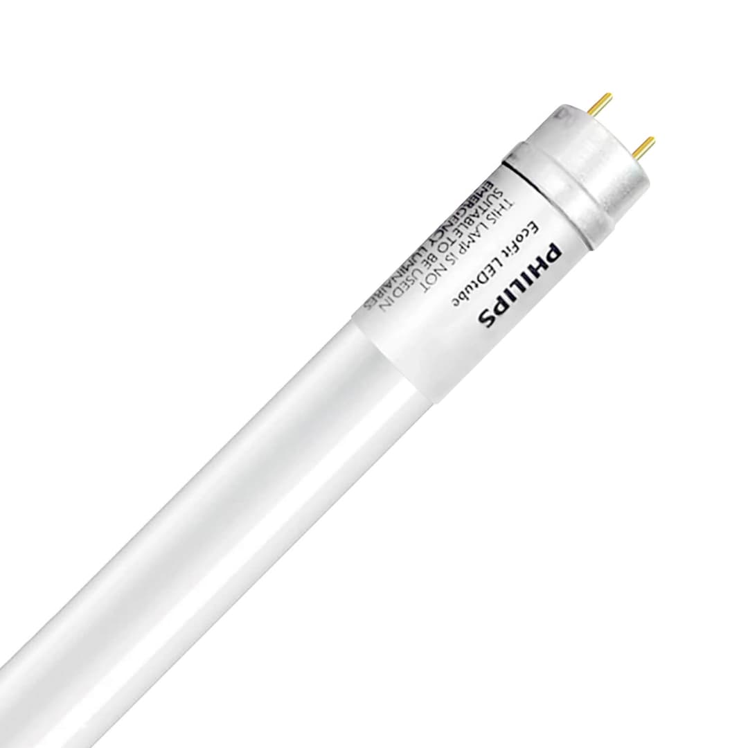 TUBO LED PHILIPS T8 ECOFIT 16W LUZ NEUTRA (4000K) Ø2.5X120CM BLANCO (929003087511)