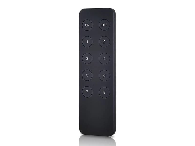CONTROL REMOTO LED STUDIO SERIE 2501 RF 4 ZONAS DIMMER NEGRO