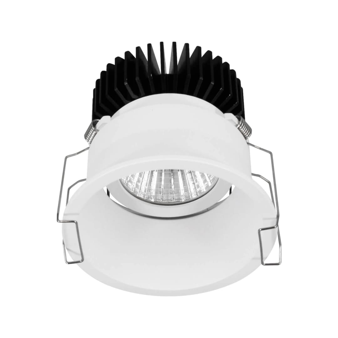DOWNLIGHT EMBUTIDO LED STUDIO RETRAÍDO 12W LUZ NEUTRA (4000K) BLANCO