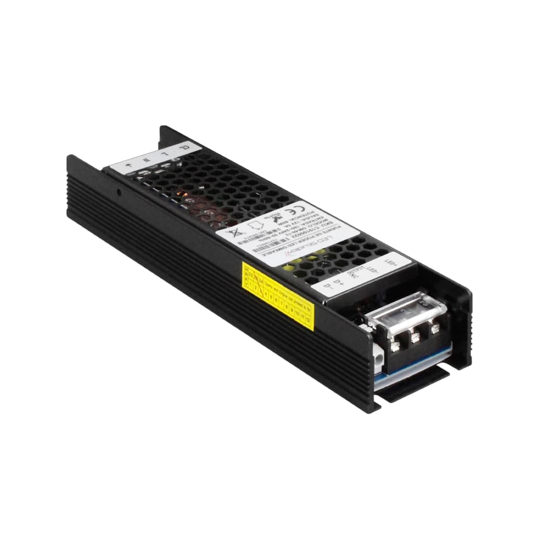 FUENTE DE PODER LED STUDIO DIMERIZABLE A 0-10V 60W 12V IP20 NEGRA