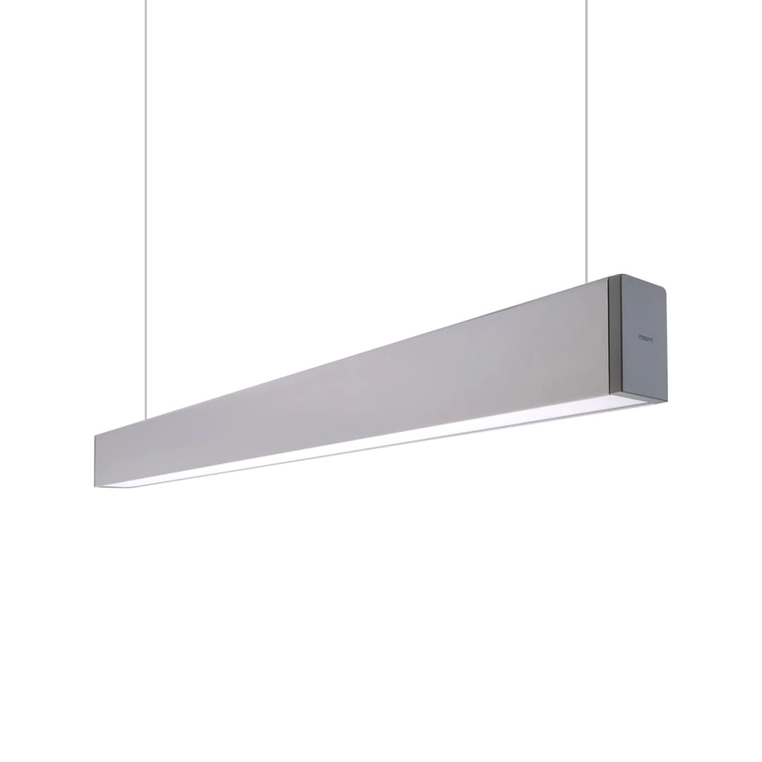 LÁMPARA COLGANTE O SOBREPUESTA PHILIPS 41W LUZ NEUTRA (4000K) GRIS (911401524141)