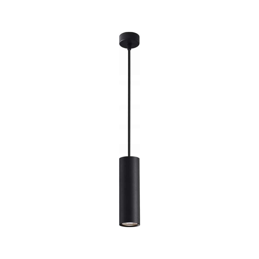 LÁMPARA COLGANTE LED STUDIO TUBULAR BASIC (SIN AMPOLLETA GU10) NEGRA