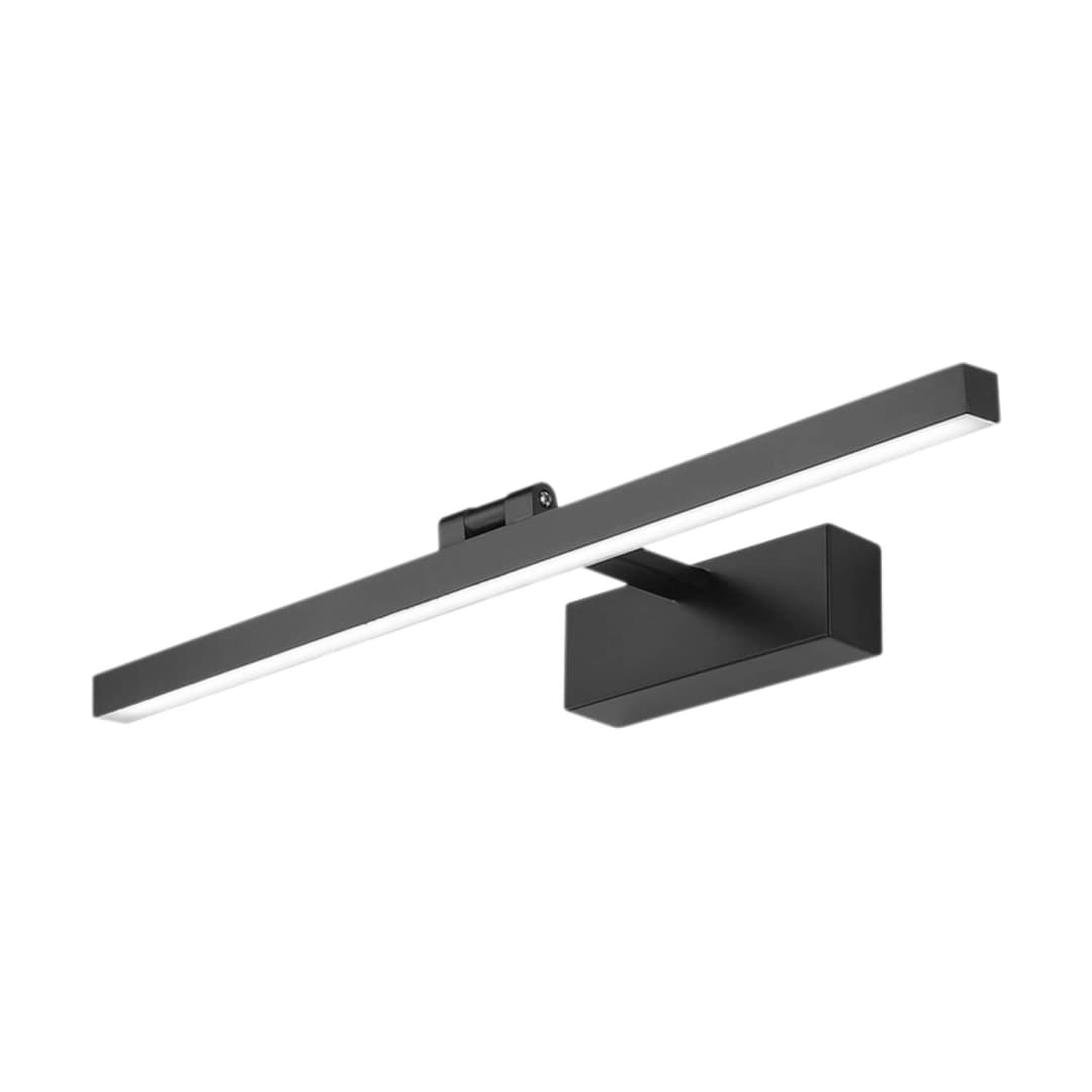 APLIQUÉ MURO LED STUDIO CUADROS 14W LUZ CÁLIDA (3000K) IP44 NEGRO