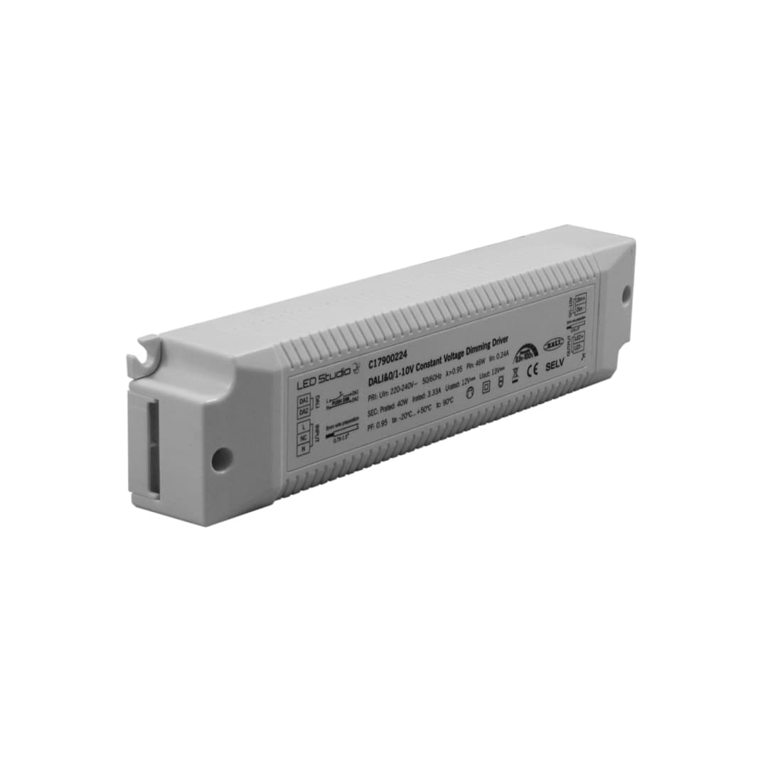 DRIVER DIMEABLE LED STUDIO DALI 0-10V 40W IP20 BLANCO
