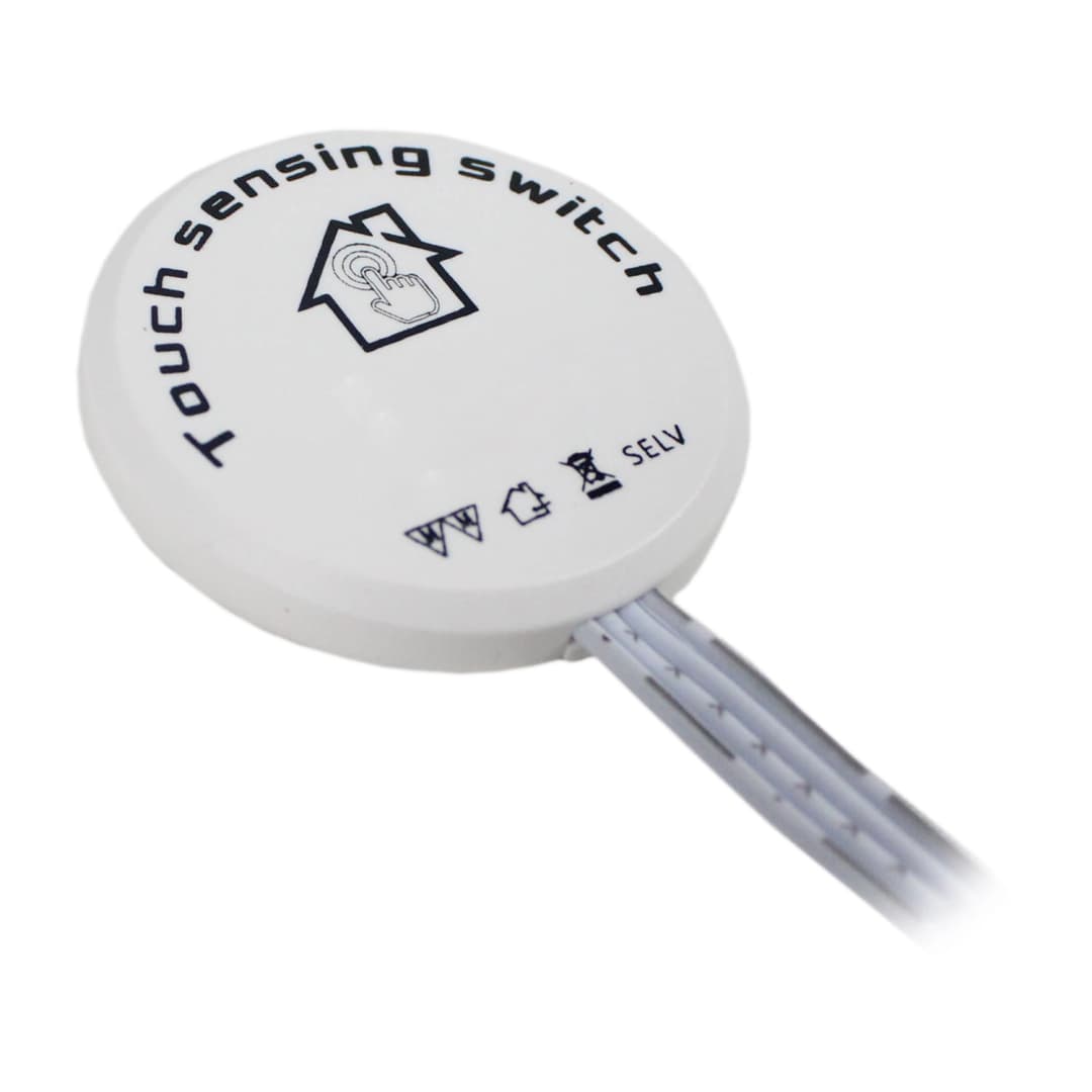 INTERRUPTOR LED STUDIO CON SENSOR ON/OFF DE BARRIDO MANUAL BLANCO