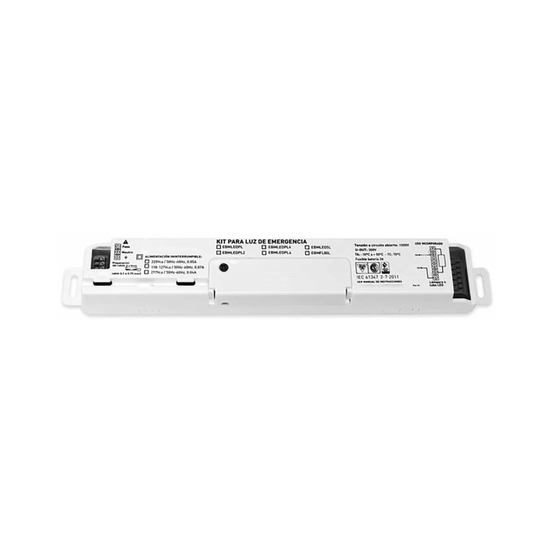 KIT DE EMERGENCIA PHILIPS DE 10 A 60W PARA PANEL 60X60 BLANCO (919009012361)