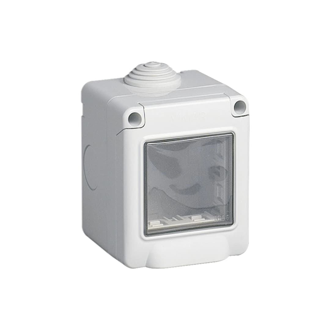CAJA VIMAR CAJAS Y CENTRALITAS SUPERFICIAL 2 MÓDULOS IP55 BLANCO (14902)