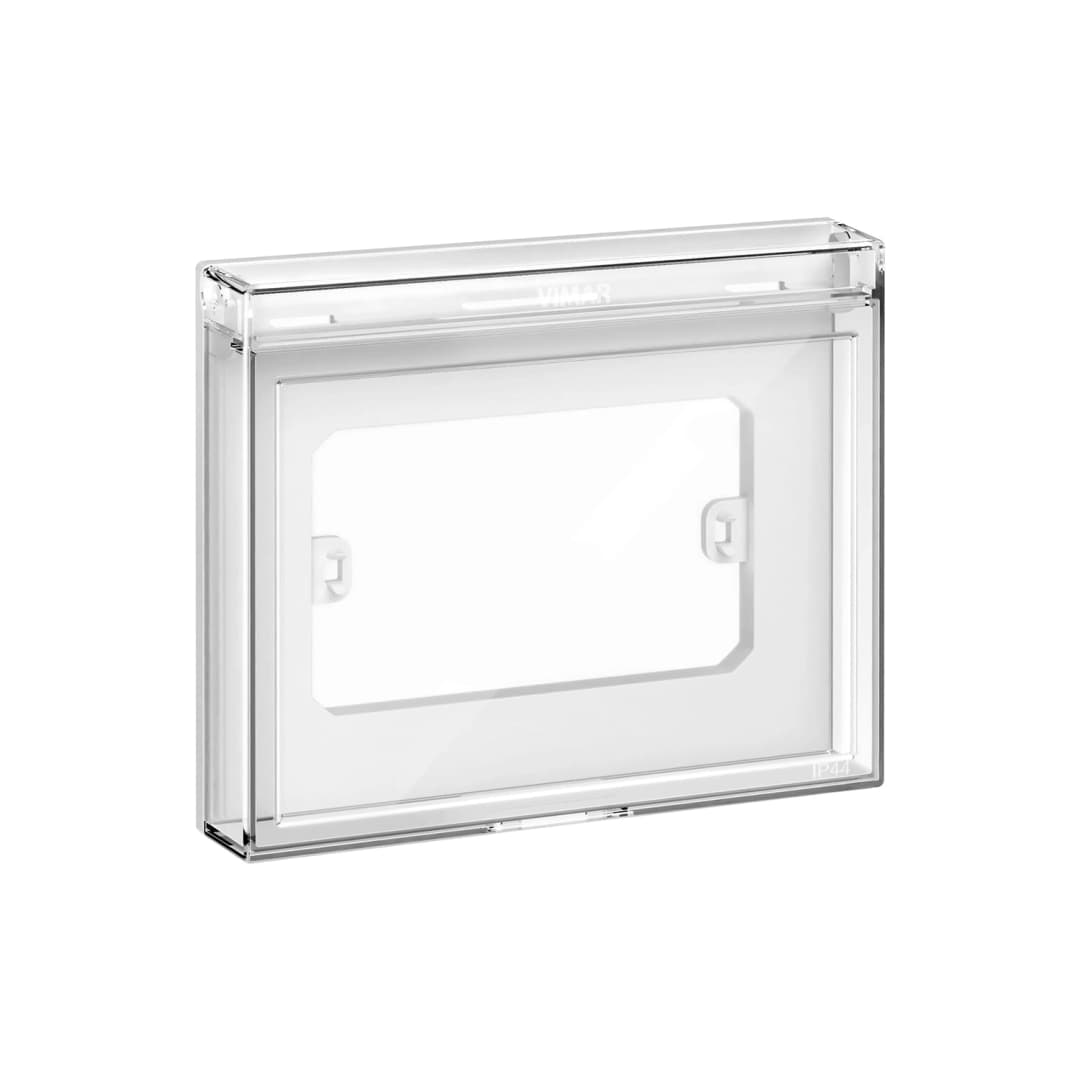 CAJA VIMAR CAJAS Y CENTRALITAS 3 MÓDULOS CON PUERTA TRANSPARENTE IP44 TRANSPARENTE (14923)