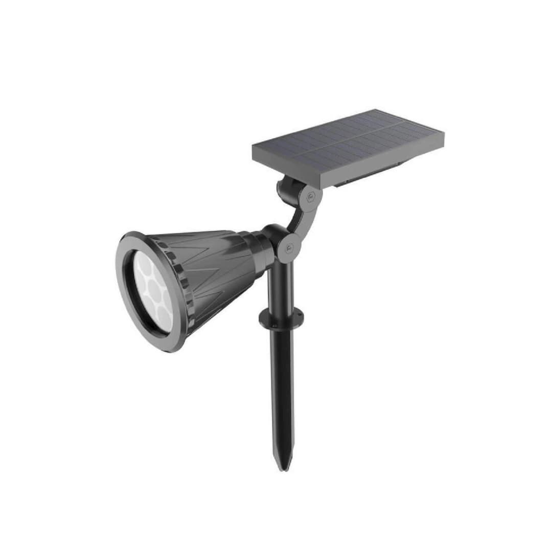 FOCO ESTACA PHILIPS ESSENTIAL SMARTBRIGHT SOLAR DIMEABLE 0.75W LUZ CÁLIDA (3000K) IP65 NEGRO (911401833302)