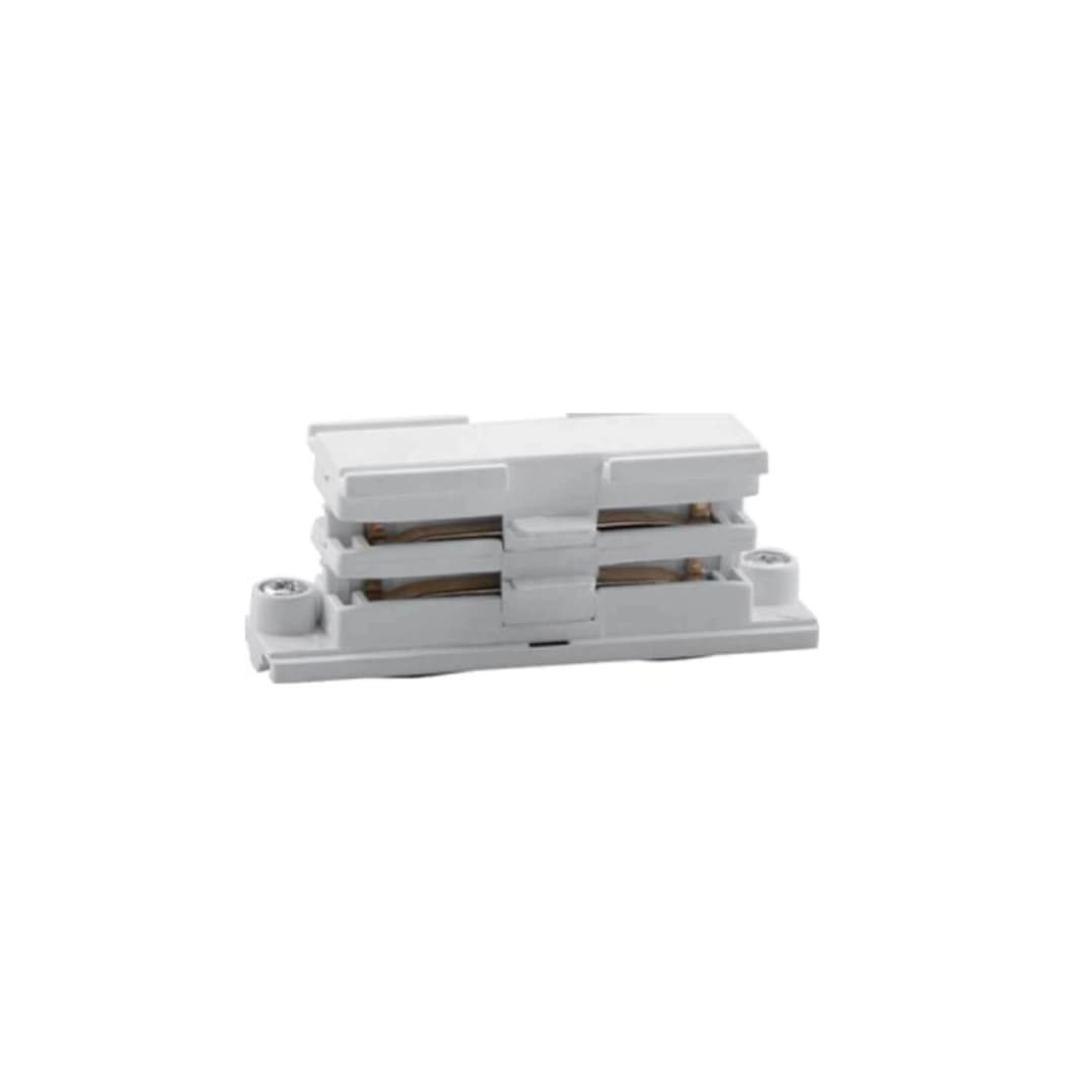 CONECTOR RECTO LED STUDIO TRIFÁSICA 220V N104 BLANCO