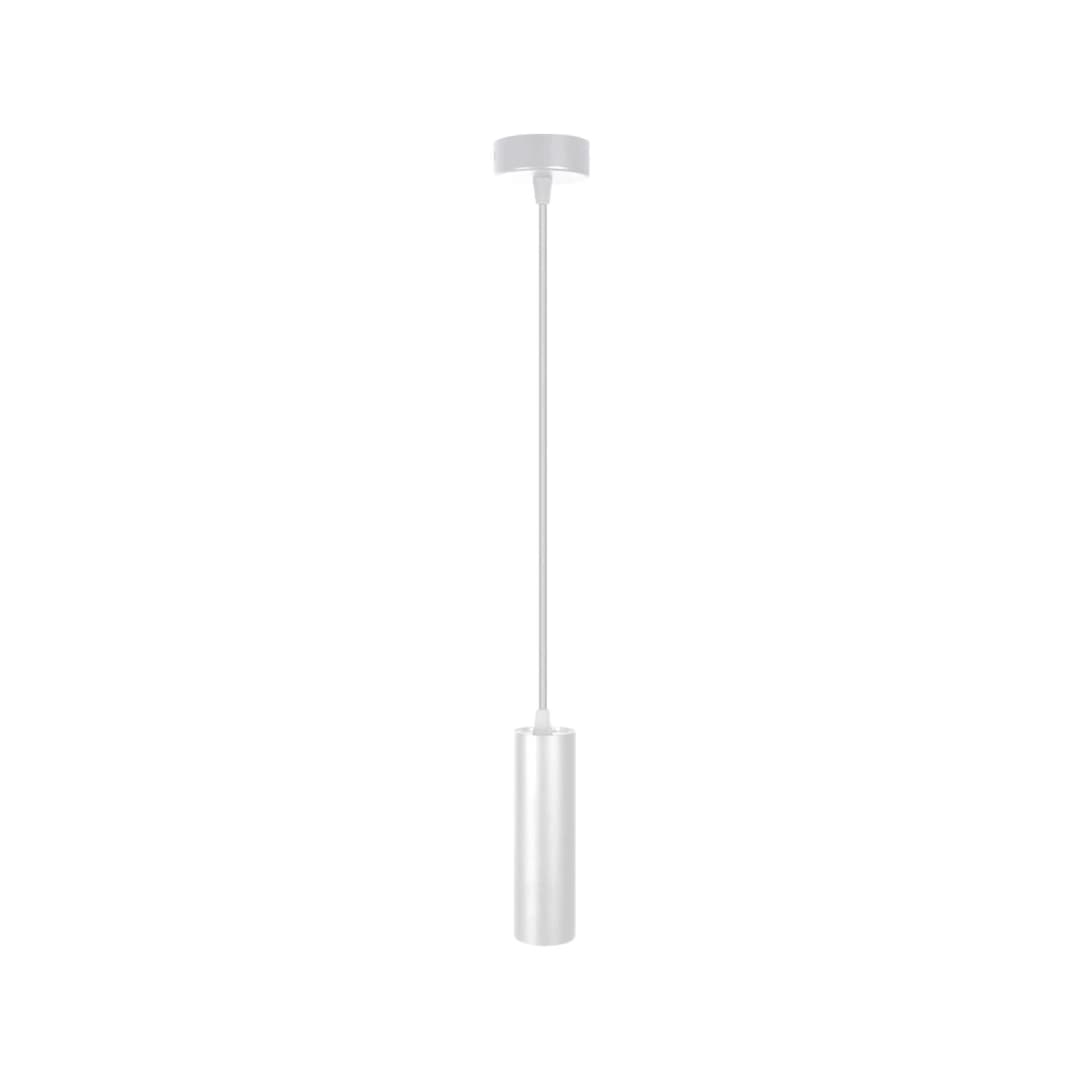 LÁMPARA COLGANTE LED STUDIO TUBULAR TRIAC 7W LUZ CÁLIDA (3000K) BLANCO