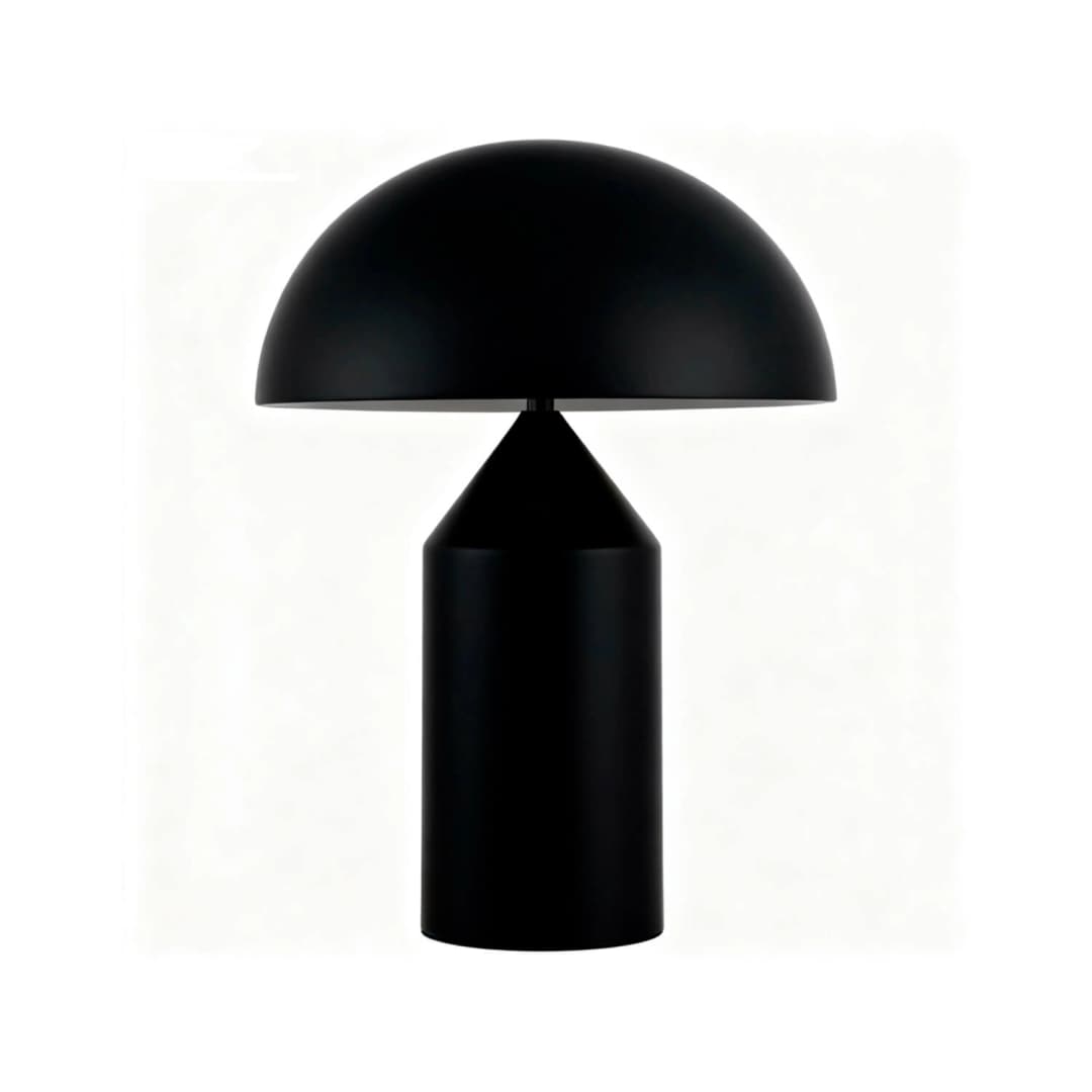 LÁMPARA DE MESA LED STUDIO AMADEA (SIN AMPOLLETA E27) NEGRA