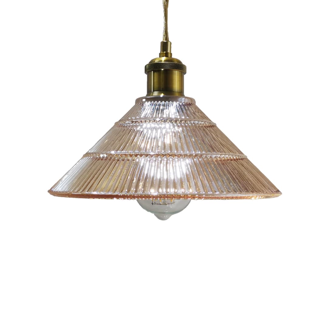 LÁMPARA COLGANTE LED STUDIO VÍTREA (SIN AMPOLLETA E27) ARENA
