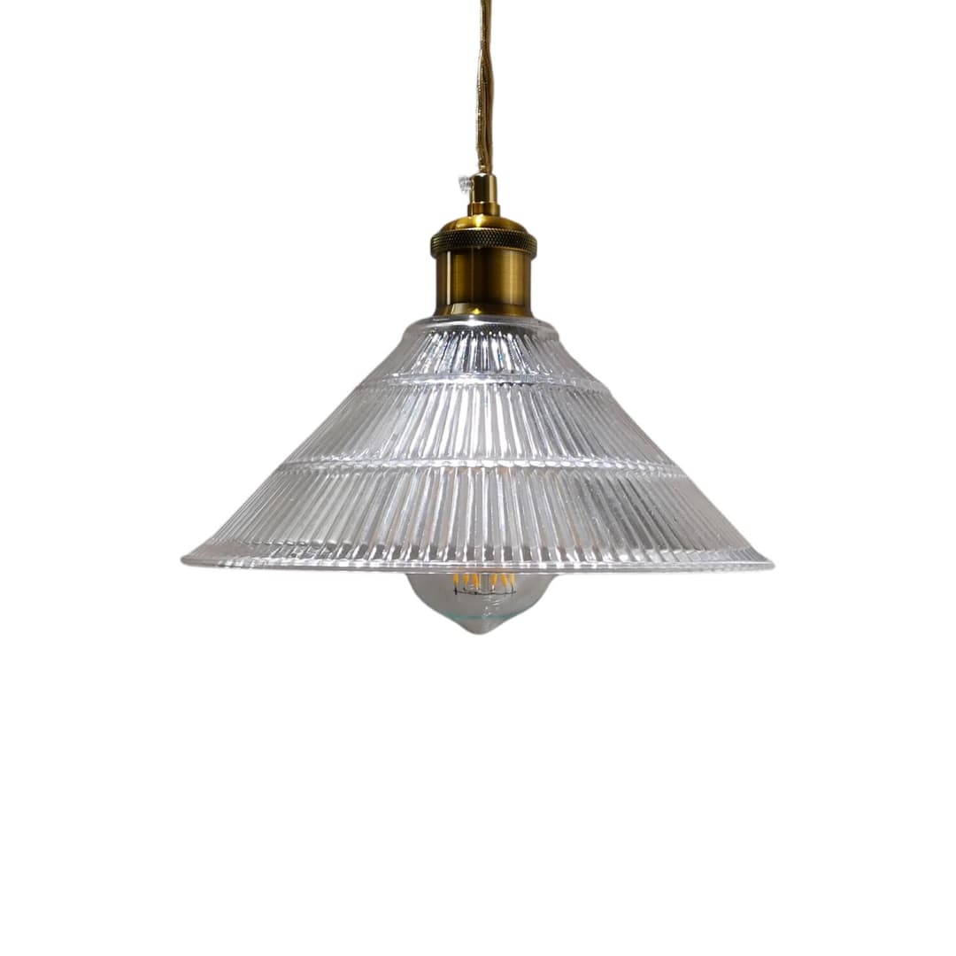 LÁMPARA COLGANTE LED STUDIO VÍTREA (SIN AMPOLLETA E27) TRANSPARENTE