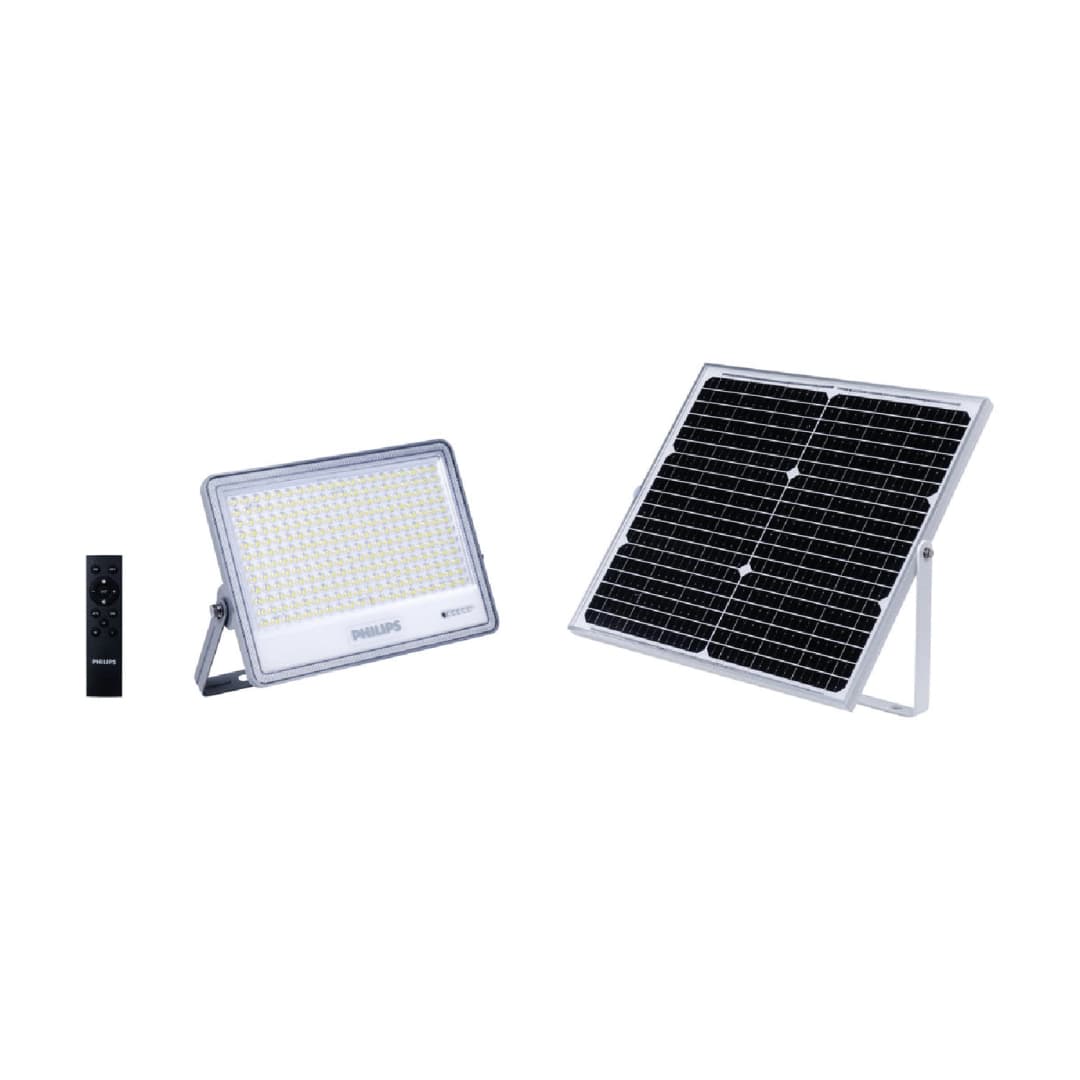 PROYECTOR SOLAR PHILIPS ESSENTIAL SMARTBRIGHT G2 28W LUZ CÁLIDA (2200K) NEUTRA (4000K) Y FRÍA (6500K) CCT IP65 GRIS (911401807503)
