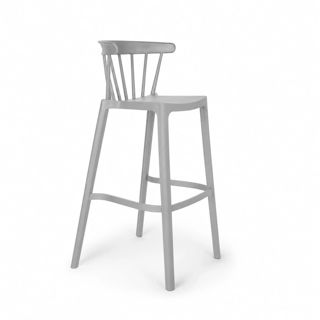 TABURETE LED STUDIO SALOON BLANCO MARFIL