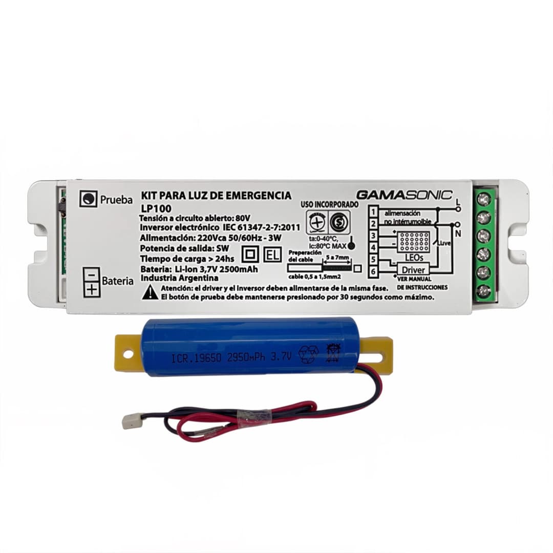 KIT DE EMERGENCIA PHILIPS APS2N 55W 220V BLANCO (919001001886)
