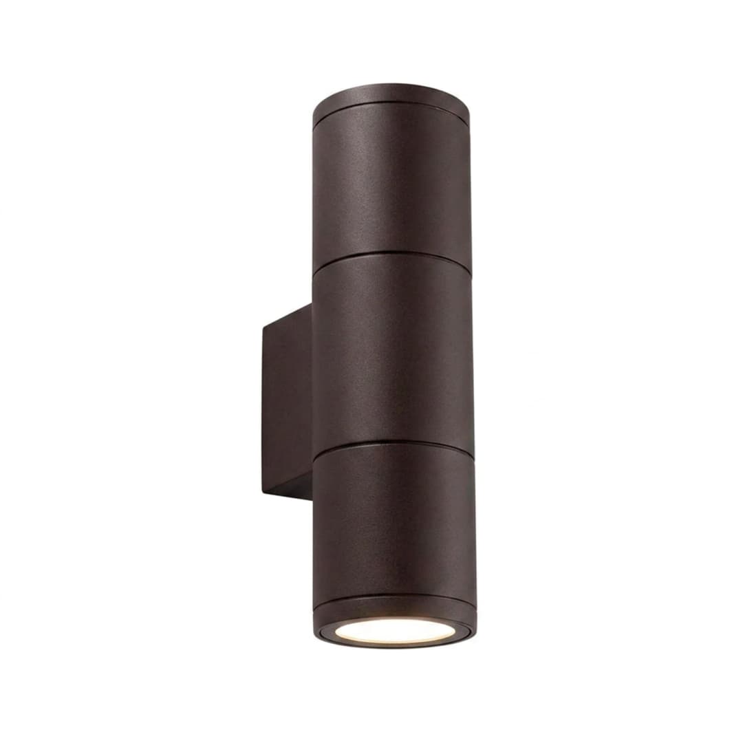 APLIQUÉ MURO LED STUDIO BIFOCAL IP65 (SIN AMPOLLETA GU10) ENVEJECIDO