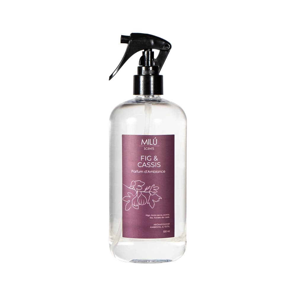 Fig & Cassis~ Home Spray, aromatizador de ambientes y textil.